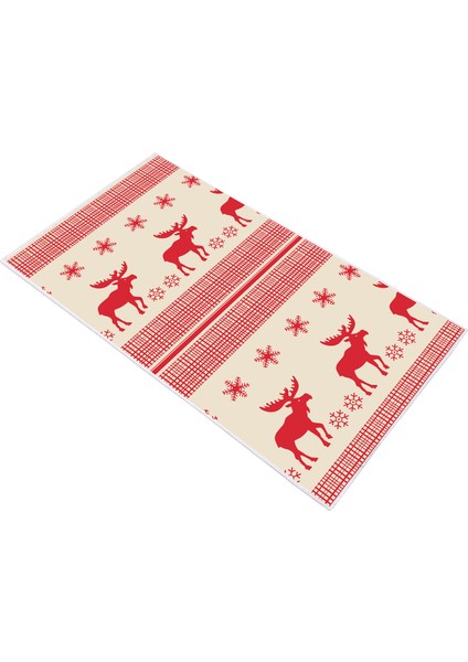 Inci Christmas Saçaksız Yıkanabilir Kaymaz Taban Halı Chr-6 modelleri