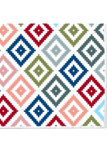 Inci Dijital Saçaksız Yıkanabilir Kaymaz Taban Halı 1891 Renkli fırsatları