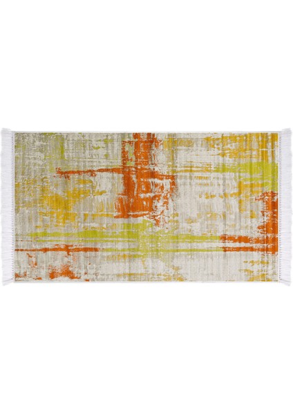 Inci Dijital Saçaklı Yıkanabilir Kaymaz Taban Halı 3000 Desen 1 fiyatları