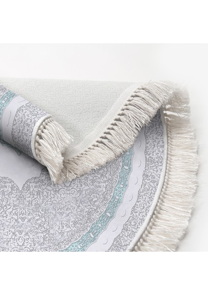 Inci Dijital Saçaklı Yıkanabilir Kaymaz Taban Halı Oval 1857 Desen 1 indirimleri