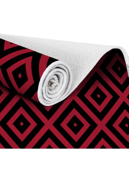 Inci Dijital Saçaklı Yıkanabilir Kaymaz Taban Halı 1881 Desen 4 indirimleri