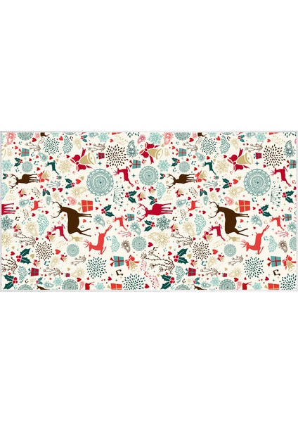 Inci Christmas Saçaksız Yıkanabilir Kaymaz Taban Halı Chr-13 fiyatları