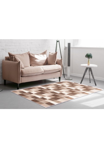 Inci Saçaksız Yıkanabilir Kaymaz Taban Halı Y2022