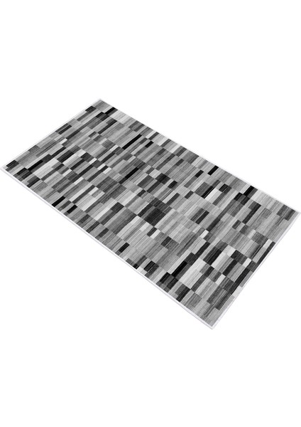 Inci Saçaksız Yıkanabilir Kaymaz Taban Halı 1620 Gri modelleri