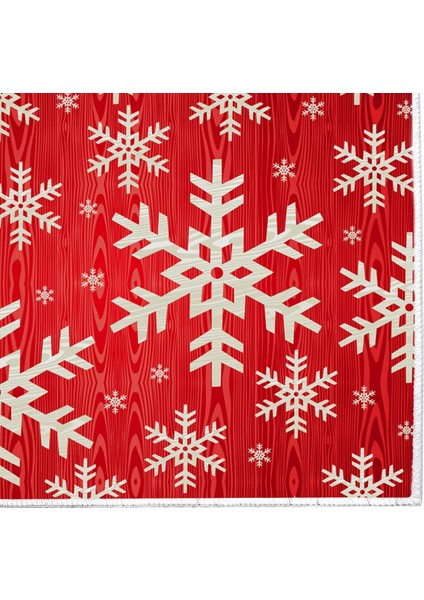 Inci Christmas Saçaksız Yıkanabilir Kaymaz Taban Halı Chr-11 fırsatları