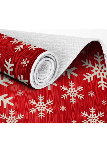 Inci Christmas Saçaksız Yıkanabilir Kaymaz Taban Halı Chr-11 indirimleri