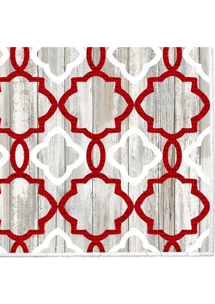 Inci Christmas Saçaksız Yıkanabilir Kaymaz Taban Halı Chr-12 fırsatları