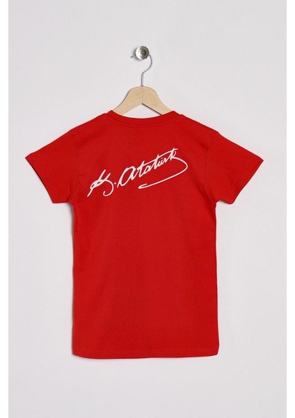 Çocuk T-Shirt Atatürk Baskılı 5-12 Yaş fiyatları