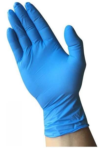 Nitril 100 Adet (Mavi) L ,