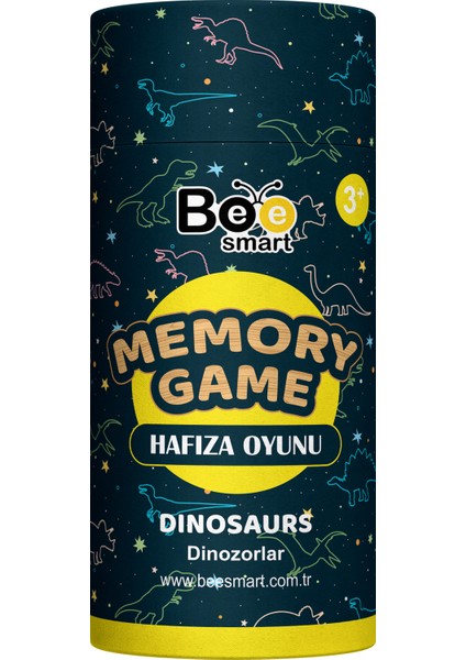 Memory Game Dinosaurs - Ahşap Dinazorlar