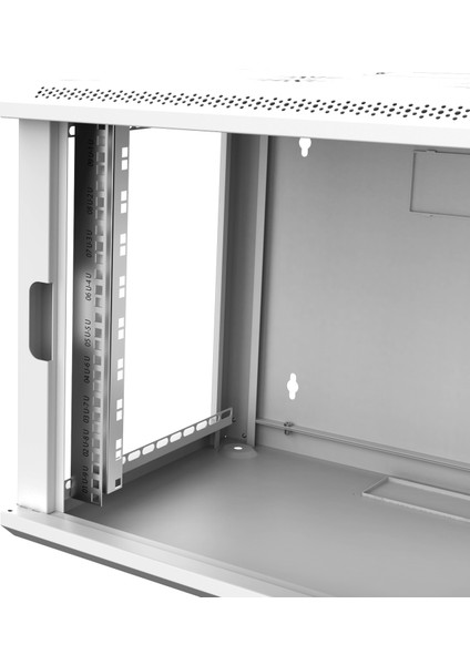 9u 600X450MM Duvar Tipi Siyah Kabinet Agena AG-AN09U6045S1