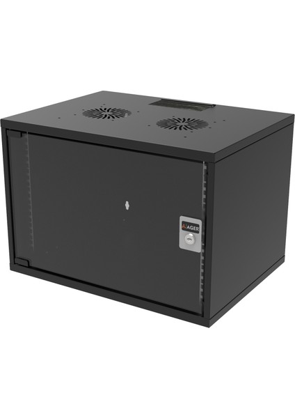 7u 540X400MM Duvar Tipi Siyah Kabinet Soho AG-SH07U5440S1