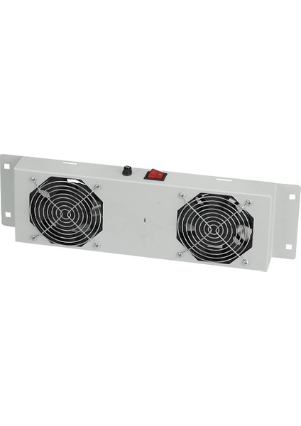 Duvar Tipi 2li Termostatlı Beyaz Fan Modülü AN-F2T-A-B1