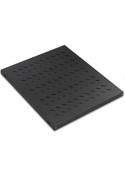 Dikili Tip 19" 1u D600MM Için Sabit Siyah Raf Modülü AA-SBT60-A-S1