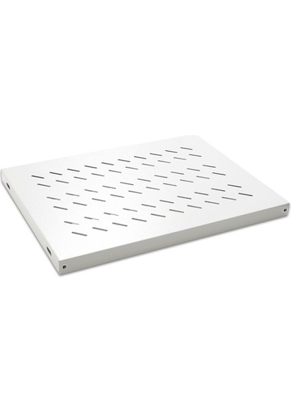 19" 1u Beyaz Duvar Tipi Kabinet Rafı AA-RMR01U25-A-B1
