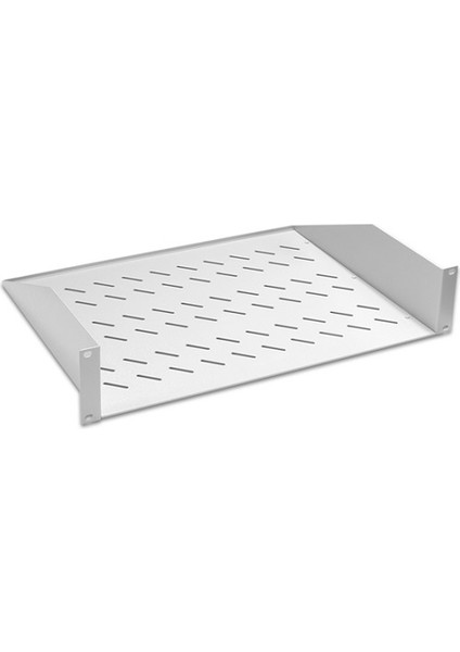 19" 1u Beyaz Duvar Tipi Kabinet Rafı AA-RMR01U25-A-B1