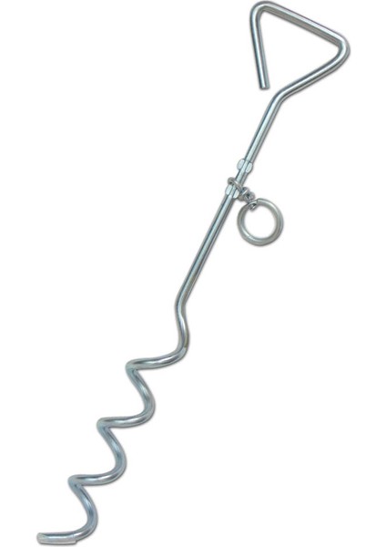 Bahçe Bağlama Için Kazık,galvanize 46CM