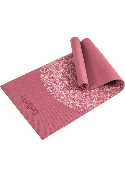 LS3231C 6mm Yoga Mat Fuşya