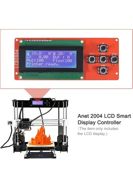 2004 LCD Akıllı Ekran Kontrol Modülü Ramps 1.4 Mega ( Yurt Dışından)