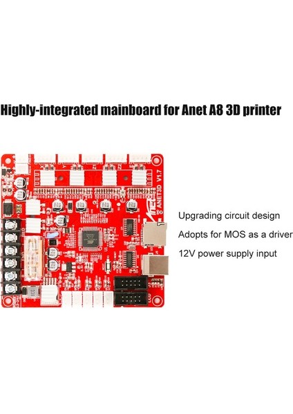 A8 Diy Öz Montaj 3D Masaüstü Yazıcı Reprap I3 ( Yurt Dışından)