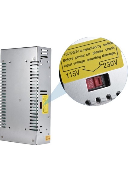 Dc 12V 360W 30A Creality 3D Yazıcı Için Evrensel Düzenlenmiş ( Yurt Dışından)