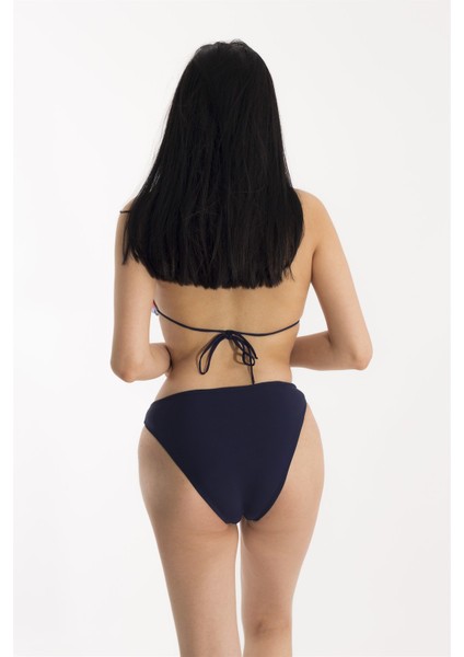 Deniz Dalgası Tonlarında Bikini Takım