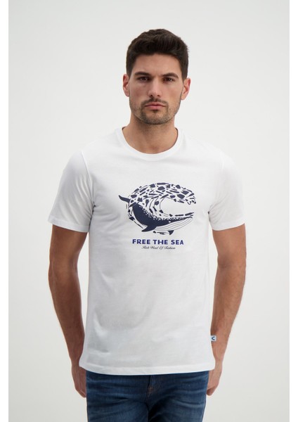Erkek Bisiklet Yaka T-Shirt
