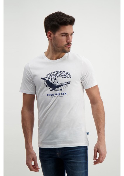 Erkek Bisiklet Yaka T-Shirt