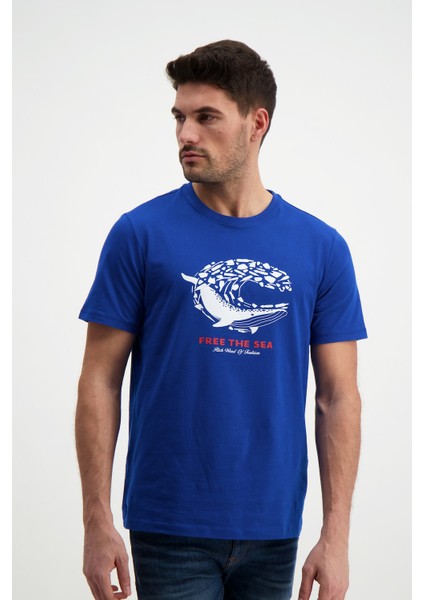 Erkek Bisiklet Yaka T-Shirt
