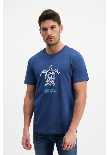 Erkek Bisiklet Yaka T-Shirt