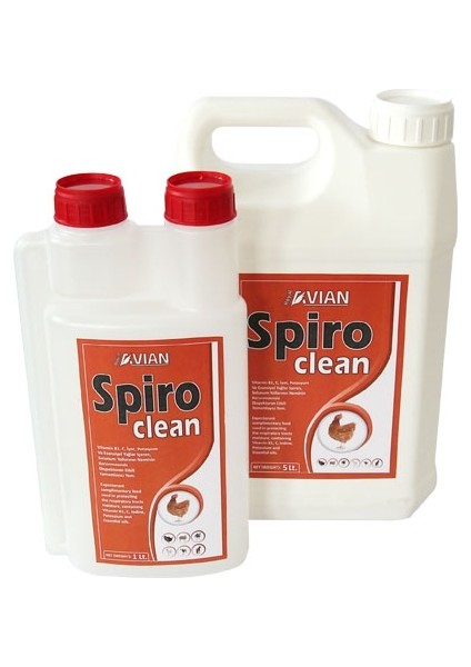 Spiro Clean 1 Lt Kanatlılarda Hırıltı ve Balgam Söktürücü