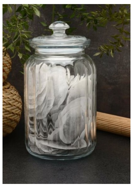 Viva Cam Kapaklı 1500 cc 6 Lı Kavanoz Saklama Kabı fiyatları