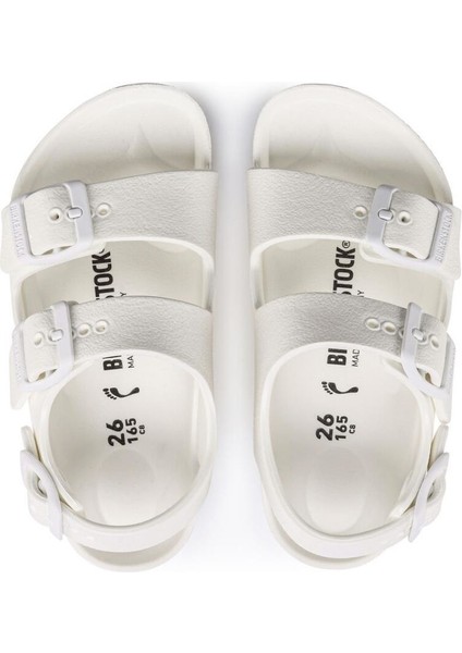 Birkenstock-Çocuk-Milano Kids Eva-Playground WHiTE-BEYAZ-1019458