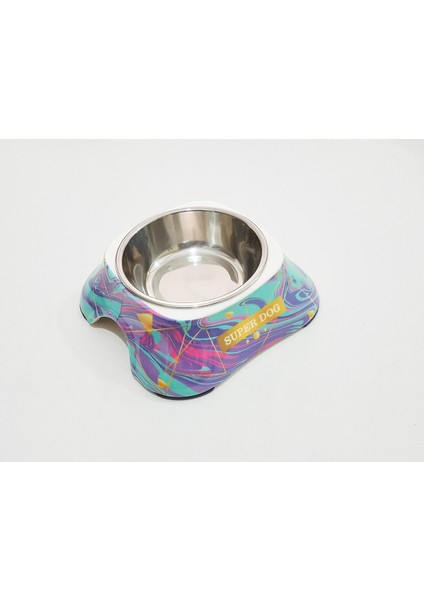 Kedi Köpek Melamin Mama Su Kabı BO-3138H(A5) 150 ml Yeşil
