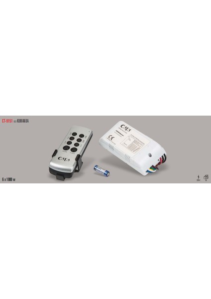 CT-9151 Kumanda ( 6X1000W ) Cata fiyatları