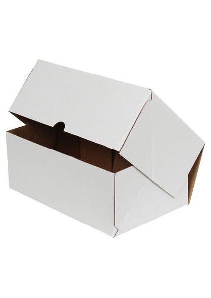 20x15x9cm E-Ticaret Kargo Kutusu (4 Nokta) -Beyaz 25'li
