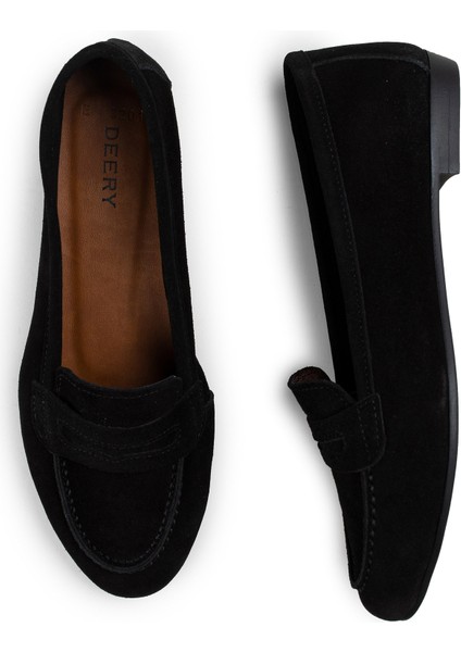 Süet Siyah Kadın Babet fırsatları