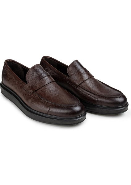 Deri Kahverengi Comfort Erkek Loafer