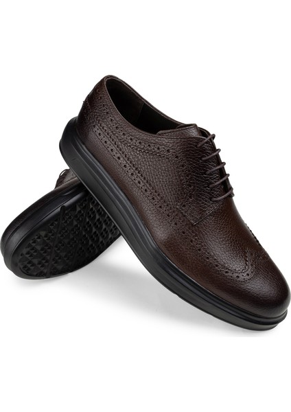 Deri Kahverengi Günlük Comfort Erkek Ayakkabı modelleri