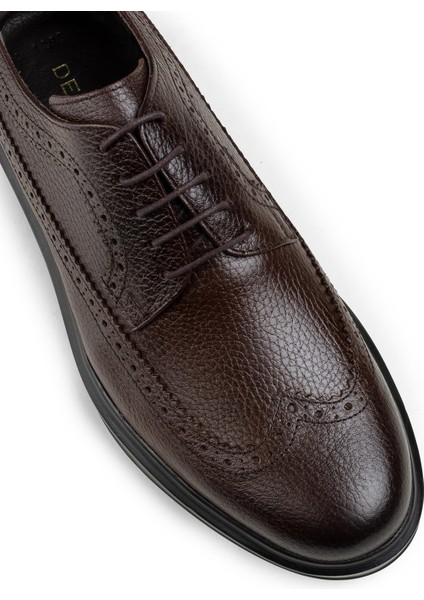 Deri Kahverengi Günlük Comfort Erkek Ayakkabı indirimleri