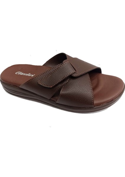 2020 Deri Anatomik Erkek Terlik