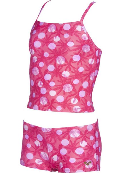 Tropical Summer Jr Tankini Çocuk Çok Renkli Yüzücü Mayosu 003085950