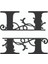 Dekoratif Ahşap Harf Monogram Harf 1 Adet Dekoratif Duvar Süsü 2