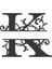Dekoratif Ahşap Harf Monogram Harf 1 Adet Dekoratif Duvar Süsü 2