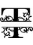 Dekoratif Ahşap Harf Monogram Harf 1 Adet Dekoratif Duvar Süsü 2