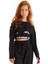 Nakışlı Basic Crop Üst Uzun Kol 1