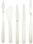 Plastik Spatula Seti 1