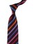 Scarpi Style Çok Renkli Çizgi Desen Italyan Ipek Kravat İK875 1