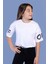 Toontoy Kız Çocuk Baskılı Crop Tişört 1