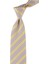 Mandelli Style Sarı Çizgi Desen Italyan Ipek Kravat İK861 1